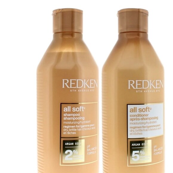Redken All Soft - Shampoo for dry/brittle hair, provides intense softness and sh - Picture 2 of 9